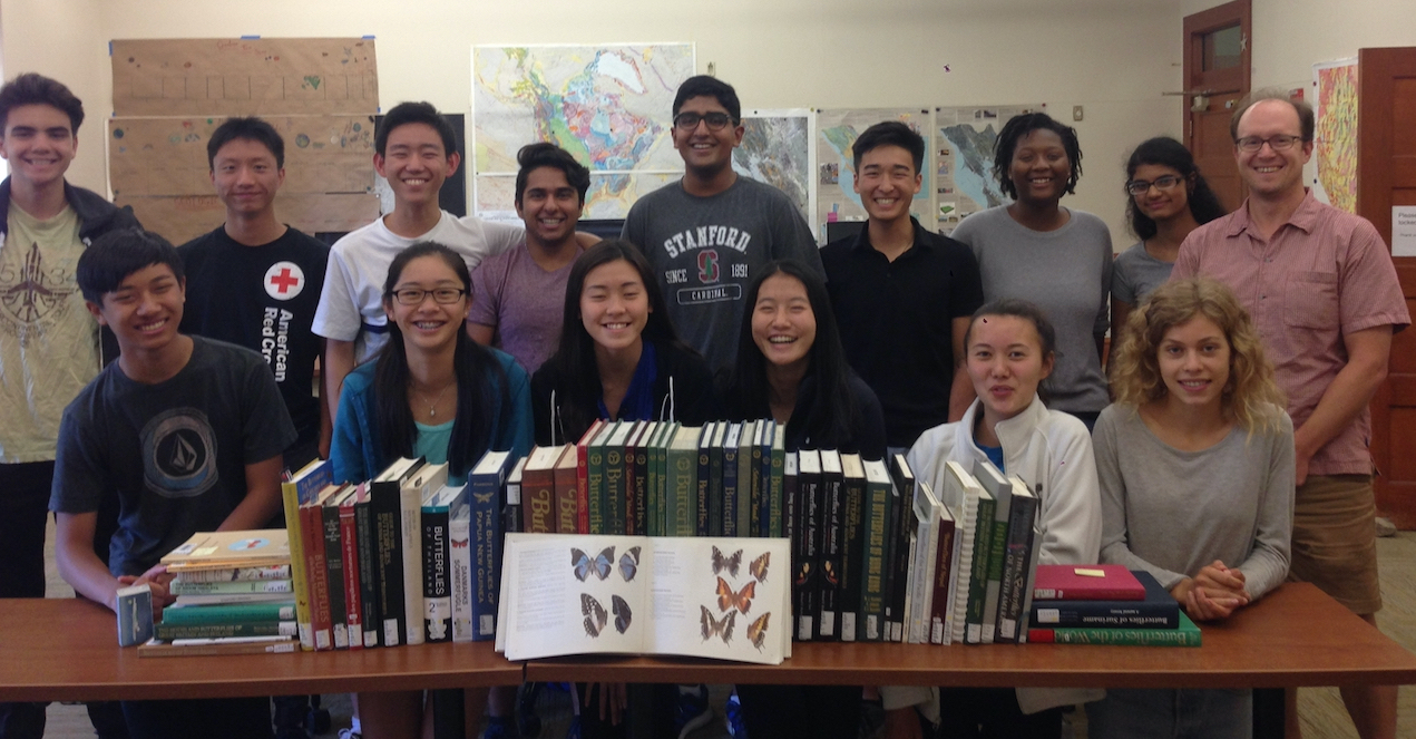 Mining butterfly body size data from the published literature with high school students.